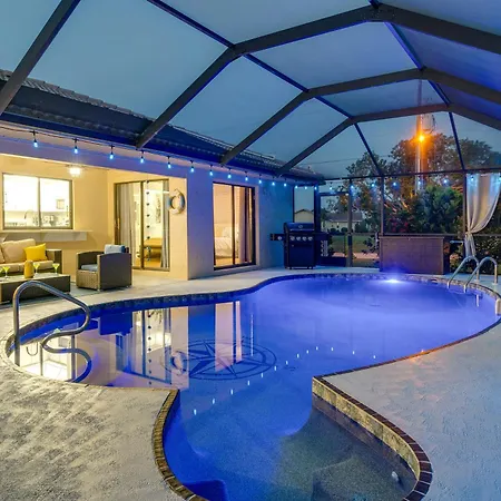 Punta Gorda Canal Home With Private Pool!